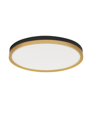 Luces Exclusivas lampa sufitowa LED Bane Ø 50 cm 37W 2198lm 3000K IP20 czarno/złota LE43229