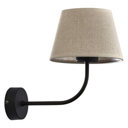 TK Lighting kinkiet Chicago  E27 czarno/naturalny 4186
