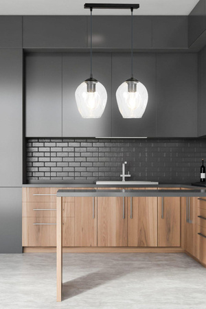 Emibig lampa wisząca Istar 2 2xE27 czarna 679/2