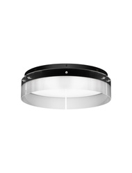 Luces Exclusivas lampa sufitowa LED Bajios ściemnialna Ø 55 cm 48W 4010lm 3000K IP20 czarna LE43650