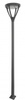 Su-ma latarnia LED Mars 40W 3825lm 3000K popielata IP65 MLS-LB-22A