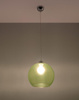Sollux lampa wisząca Ball E27 zielona SL.0254