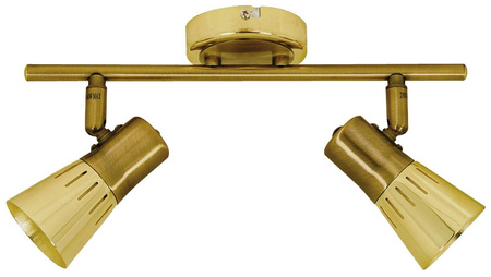 Candellux kinkiet (reflektorki) Arena 2xE14 złoty 92-84487