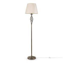 Maytoni lampa podłogowa Grace E14 mosiężna 165cm RC247-FL-01-R