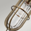 Quintiesse lampa wisząca Urban Restoration E27 mosiężna IP44 QN-URBANREST-MP