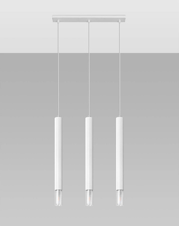 Sollux lampa wisząca Wezyr 3 3xG9 biała SL.0959