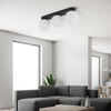 TK Lighting plafon Mini 3xG9 czarno/biały 5616