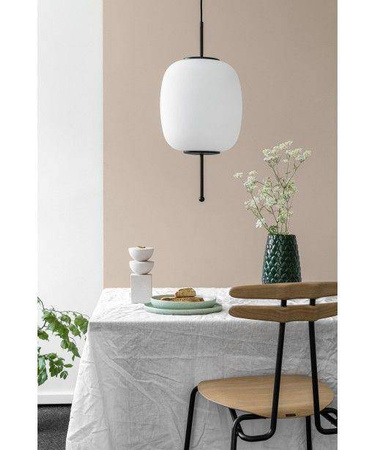 Ummo lampa wisząca Epli B E27 biało/czarna EPB122P0