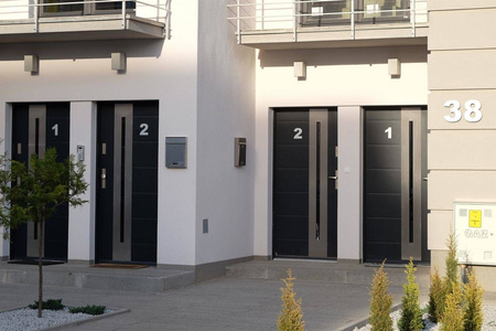 Su-ma kinkiet zewnętrzny Adela E27 srebrny IP54 8002 AL