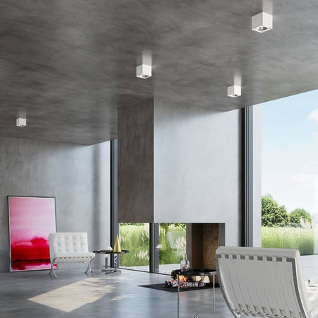 Sollux plafon techniczny Blake GU10 biały SL.0698