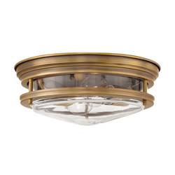 Quintiesse plafon łazienkowy Hadrian 2xE27 brązowy IP44 QN-HADRIAN-FS-BR-CLEAR