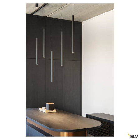 SLV lampa wisząca LED Helia 30 10W 500lm 3000K czarna 152360