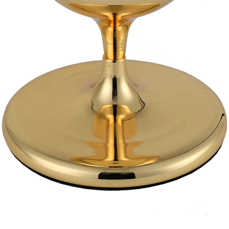 Step Into Design lampka biurkowa Queen E27 czarno/złota MT-8046-18 black gold