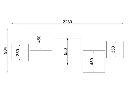 Sollux plafon Horus 55 4xE27 biały SL.0922