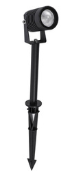 Luces Exclusivas reflektor zewnętrzny LED Rosita 5W 378lm 3000K czarny IP65 LE71622
