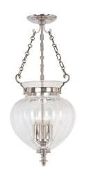 Elstead żyrandol / lampa wisząca Finsbury Park 3xE14 nikiel FP-P-M-POL-NCKL