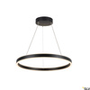 SLV lampa wisząca LED One 60 25W 820lm 3000/4000K 130° ściemnialna czarna Ø60cm 1004761