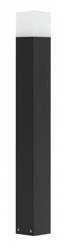 Su-ma lampa stojąca zewnętrzna Cube E27 czarna 83cm IP44 CB-830 BL