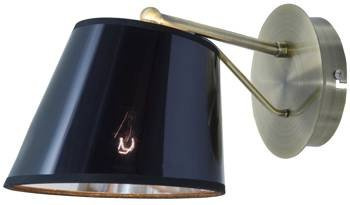 Candellux kinkiet Cortez E14 czarno/patynowy 21-54975