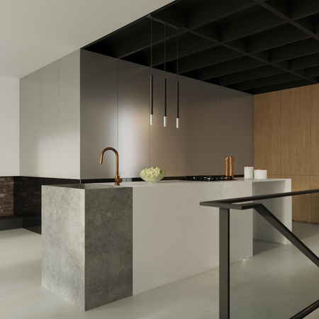 Sollux lampa wisząca Mozaica 3L 3xG9 czarna/chrom SL.0886