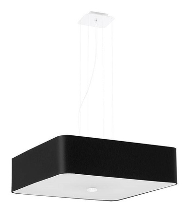 Sollux lampa wisząca Lokko 55 5xE27 czarno/biała SL.0824
