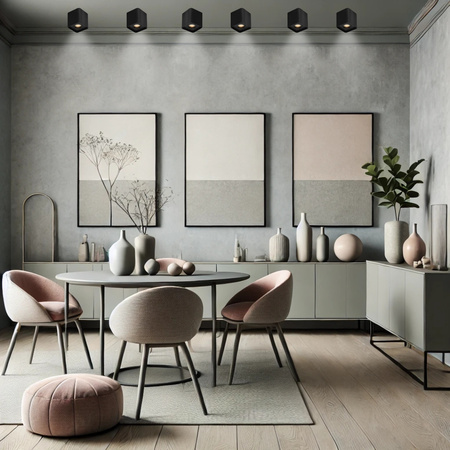 Luces Exclusivas lampa sufitowa LED Estero GU10 1x10W IP20 czarna LE44395