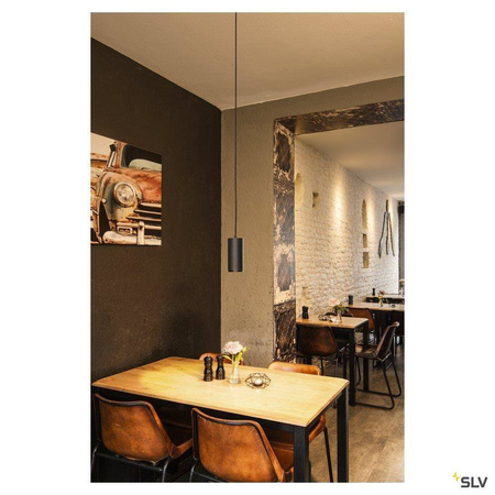 SLV lampa wisząca LED Numinos L 20,1W 2110lm 2700K 36° ściemnialna Dali czarna 1004531