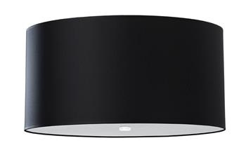 Sollux plafon Otto 50 5xE27 czarny SL.0746