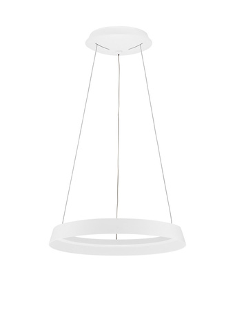 Luces Exclusivas lampa wisząca LED Batallas ściemnialna Ø 45 cm 38W 2564lm 2700-3000K IP20 biała LE44785