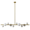 Step Into Design lampa wisząca Milky Drop 10xG9 złota MP0097-10