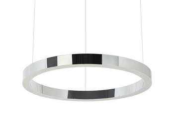 King Home Lampa wisząca RING 60 srebrna - LED, stal polerowana JD8169-60.SILVER