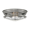 Quintiesse plafon łazienkowy Hadrian 2xE27 nikiel IP44 QN-HADRIAN-FS-AN-CLEAR
