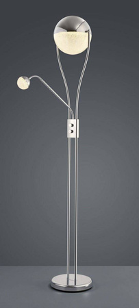 Trio lampa podłogowa LED Chris 22W 2000lm 3000K chrom 180cm 478310206