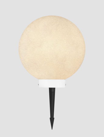 Luces Exclusivas lampa stojąca zewnętrzna LED Celendin wbijana w ziemię Ø 25 cm E14 1x5W IP65 wys. 25 cm biała LE73755