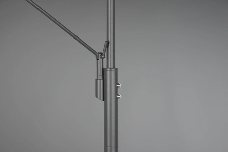 Trio lampa podłogowa LED Franklin 35W 4100lm + 6,5W 650lm 2700/3200/4000K antracytowa ściemnialna 181cm 426510242