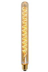 Lucide żarówka LED T30 E27 5W 260LM 2200K 30 cm ściemnialna bursztynowa 49035/30/62