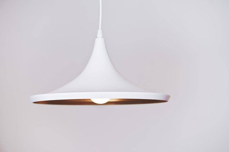 Azzardo lampa wisząca Chink E27 biało/złota AZ1342