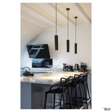 SLV lampa wisząca Enola B PD-1 GU10 czarna 151850