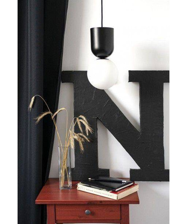 Ummo lampa wisząca Luoti G9 czarna LUA122P0