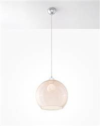 Sollux lampa wisząca Ball E27 chrom/szampański SL.0249