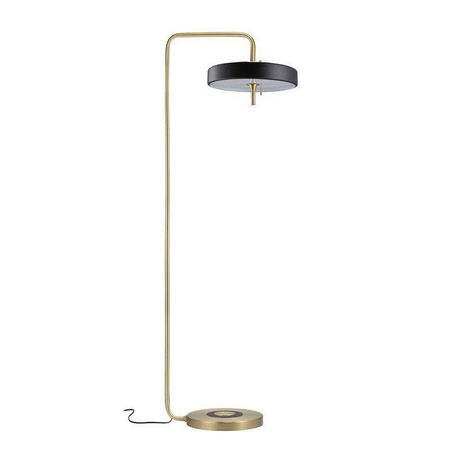 Step Into Design lampa podłogowa Artdeco 3xE14 czarna/złota 162cm MF8872 black