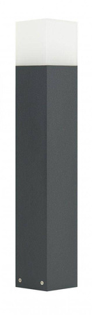 Su-ma lampa stojąca zewnętrzna Cube E27 popielata 58cm IP44 CB-580 DG