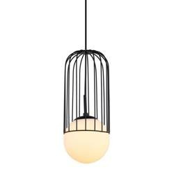 Italux lampa wisząca Matty E27 czarna MDM-3939/1 BK