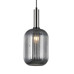 Italux lampa wisząca Antiola E27 nikiel satyna PND-5588-1L-SC+SG