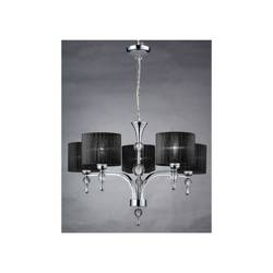 Azzardo żyrandol / lampa wisząca Impress 5xE27 czarna AZ0499