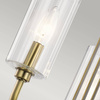 Quintiesse lampa wisząca Kimrose 3xE14 mosiężna QN-KIMROSE3-BNB