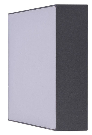 Azzardo plafon zewnętrzny LED Casper Square 15W 3000K szary IP54 AZ4498