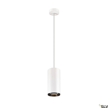 SLV lampa wisząca LED Numinos Dali XL 36W 3210lm 3000K 60° ściemnialna biała Ø12cm 1005788