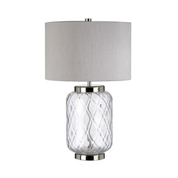 Quintiesse lampka biurkowa Sola E27 srebrna QN-SOLA-TL-S