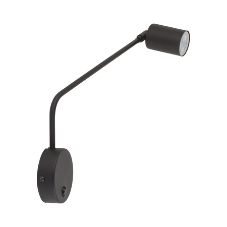 TK Lighting kinkiet (reflektorek) Logan GU10 czarny 4743